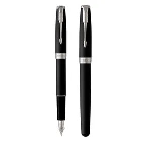Sonnet Matte Black CT töltőtoll -F- PARKER